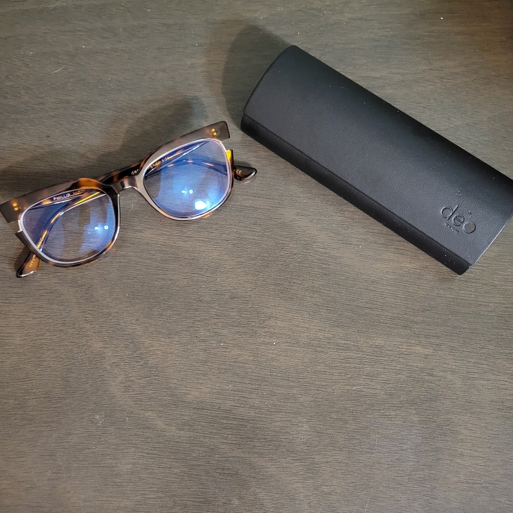 New York Phillip Glasses Deo frame | New | Animal print | Size 50/20/
